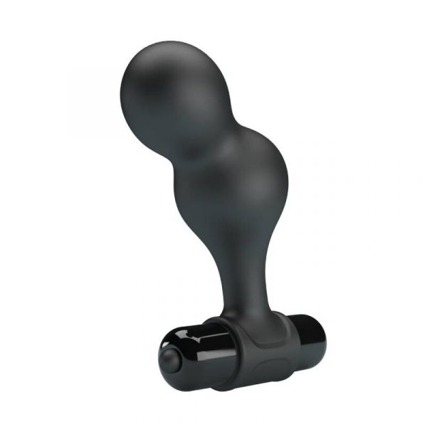 img_136447_27bdc3f327b14aaa0f69681016e3c112_1.jpg MR PLAY - PLUG ANAL VIBRADOR DE SILICONA NEGRO
