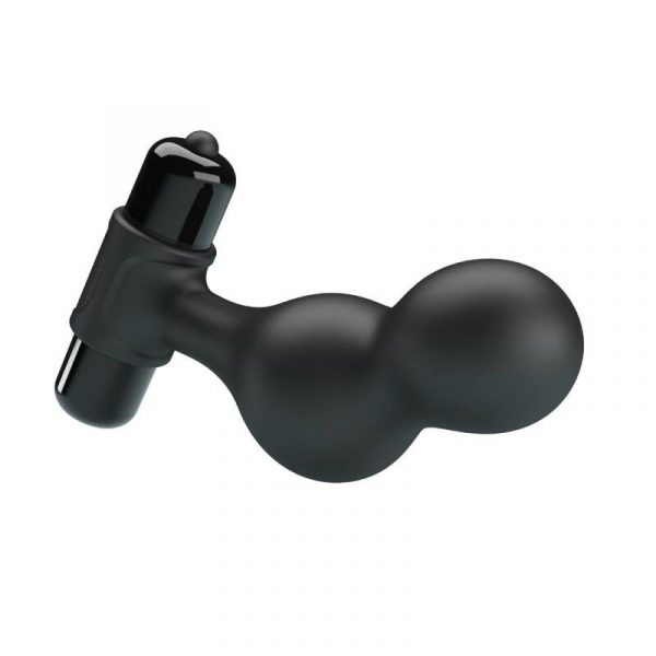 img_136448_d41ac35d2d9fcb69e2d1a011835d0a90_1.jpg MR PLAY - PLUG ANAL VIBRADOR DE SILICONA NEGRO