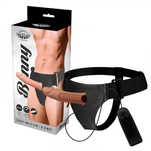 img_140251_27a74599cf45ed6d35a41f23c1021e28_1.png HARNESS ATTRACTION - ARNÉS  HUECO BENNY CON VIBRADOR 15 CM -O- 4.5 CM