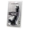 GET REAL - DILDO 20,5 CM CON TESTÍCULOS NEGRO
