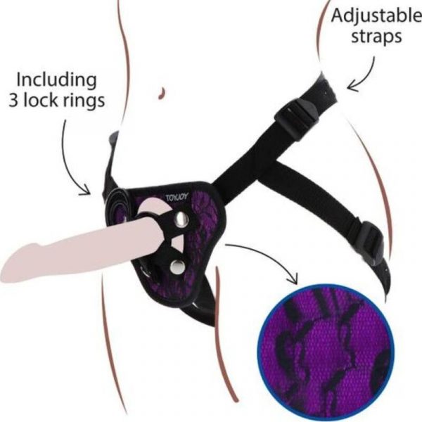 img_140805_1f0585969f4a4b0133b019cb0896dca1_1.jpg GET REAL - STRAP-ON LACE HARNÉS MORADO