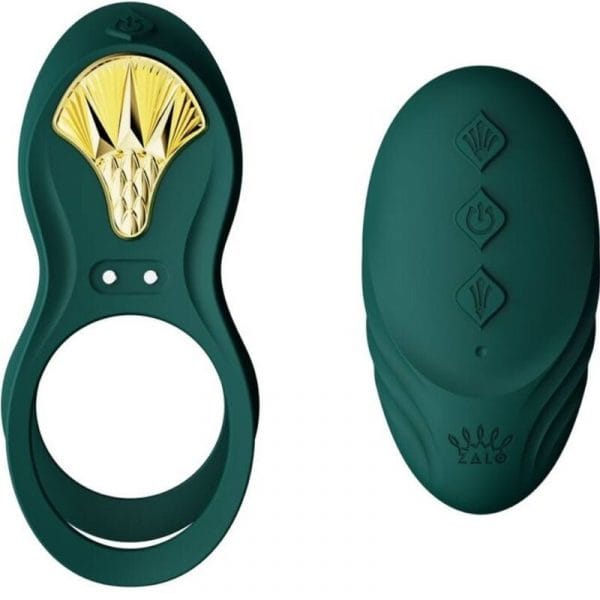 img_141160_40300a4115a0ddd2dab2ce8b08a9b0c8_1.jpg ZALO - BAYEK ANILLO VIBRADOR CONTROL REMOTO PAREJAS VERDE