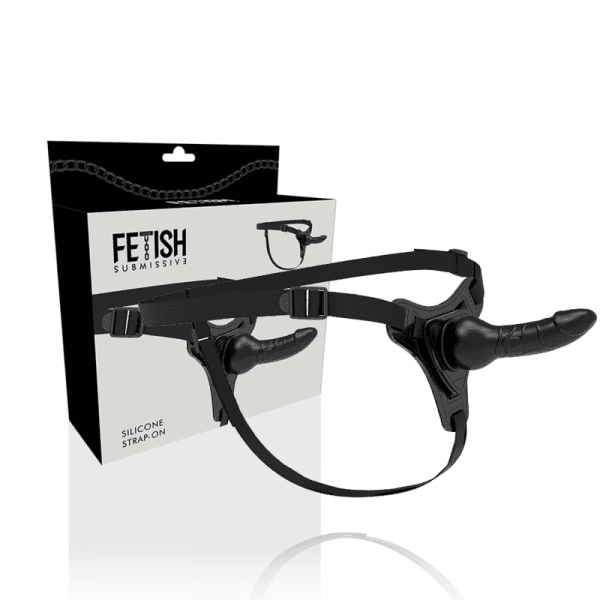 img_142743_aa5b2f685e59c8bcf25bc603ada663e9_1.png FETISH SUBMISSIVE HARNESS - SILICONA NEGRO REALISTIC 16 CM