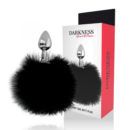 img_142839_7ebfc3be24db15b47c3283d467d2eaac_1.png DARKNESS - EXTRA BUTTPLUG ANAL CON COLA NEGRO 7 CM