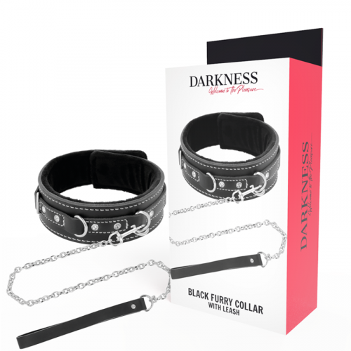 img_142857_c5ce99a11090453dd7b2a36a186dd8af_1.png DARKNESS - COLLAR LEATHER CON CORREA ALTA CALIDAD