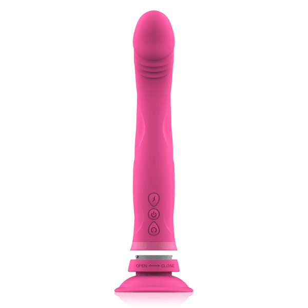 INTENSE - MICHELANGELO DILDO VIBRADOR SILICONA ROSA
