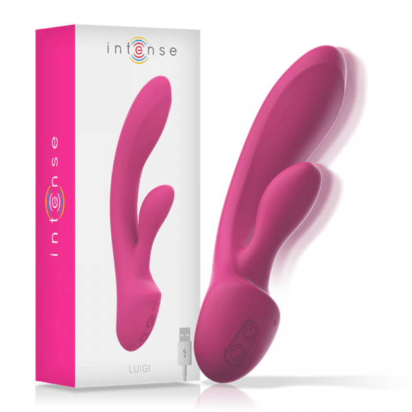 img_143171_d1aa899e88d0fd9c716a96e9f4b4c08d_1.png INTENSE - LUIGI RABBIT VIBRATOR PINK LIQUID SILICONE