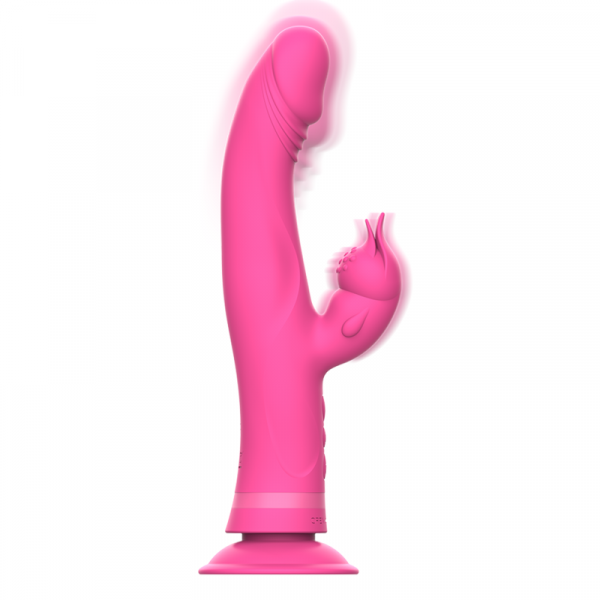 img_143187_71c819c6737399ec4050f2785de0f85a_1.png INTENSE - JULIO VIBRADOR RABBIT SILICONA ROSA