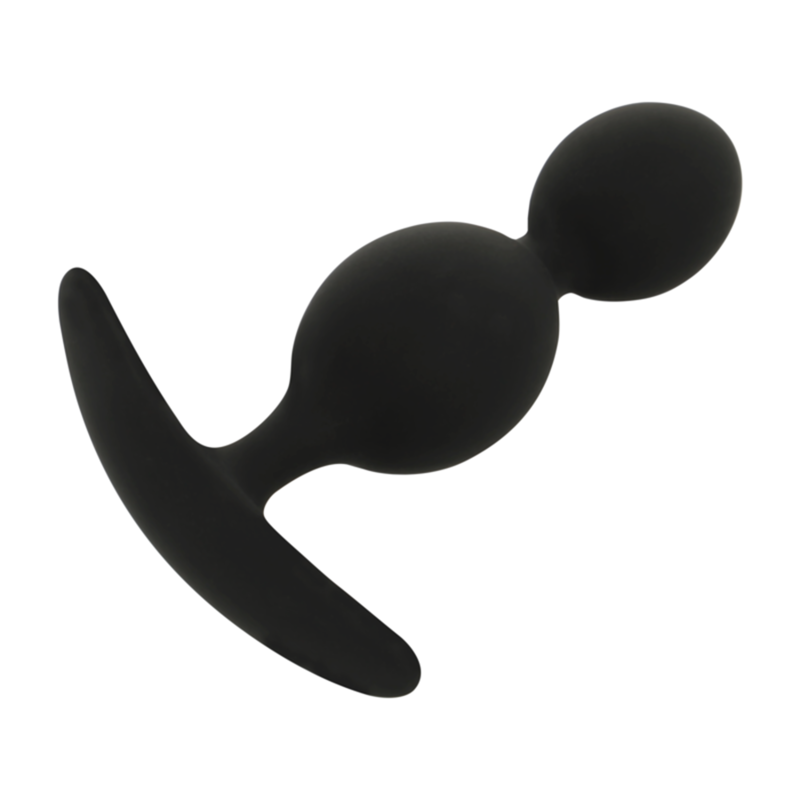 BLACKSILVER - ORSON PLUG SILICONE 2 ANAL WAVES 9 CM