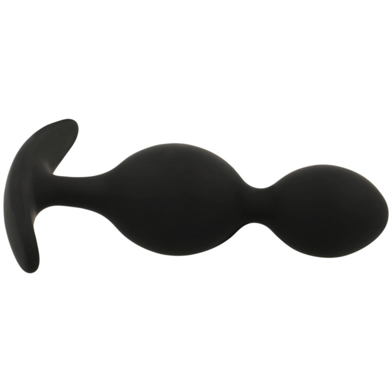 BLACKSILVER - ORSON PLUG SILICONE 2 ANAL WAVES 9 CM
