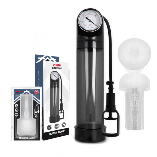 img_143381_6931f6849647fed76c4579ff7ccf1a42_1.png PUMP ADDICTED - BOMBA ERECCIÓN RX9 NEGRO CON MASTURBADOR