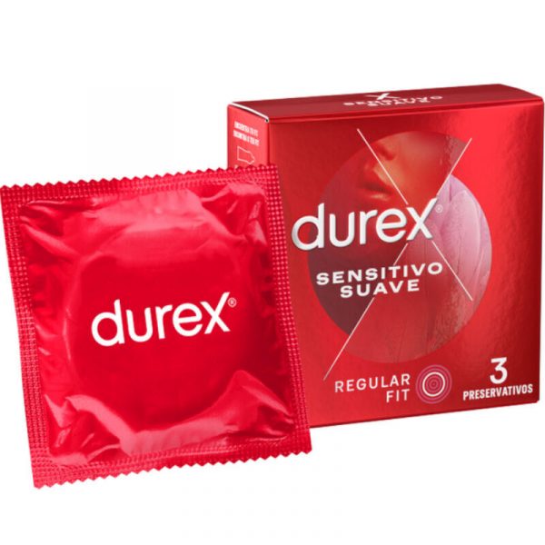 DUREX - PRESERVATIVOS SENSITIVO 3 UNIDADES