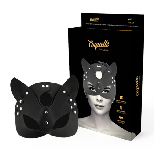img_143546_f3584366c47e027628d0764fc576d484_1.png COQUETTE CHIC DESIRE - MASCARA CUERO VEGANO CON OREJAS DE GATO