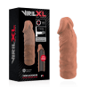 VIRILXL - EXTENSIÓN DE PENE LIQUID SILICONE V5 MARRÓN