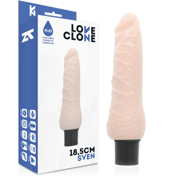 img_143678_436cba6dff0a58da24643864a60402f6_1.png LOVECLONE - SVEN VIBRADOR REALÍSTICO SELF LUBRICATION 18.5 CM -O- 3.3 CM