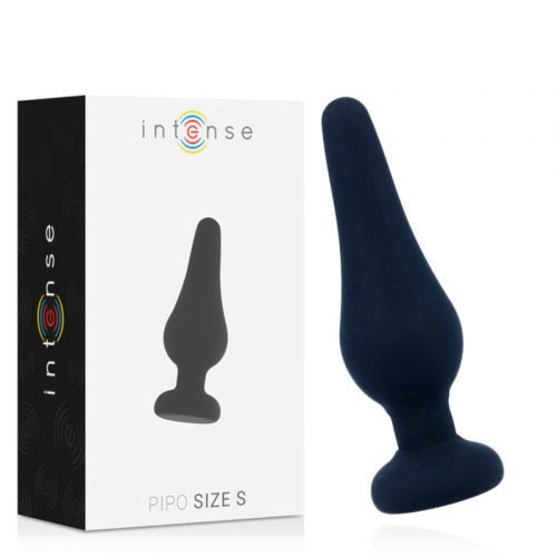 img_143805_26599a2720c6e72430d0ee790032ecce_1.png INTENSE - ANAL PLUG PIPO S SILICONE NEGRO 9.8 CM