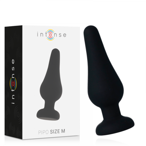 img_143806_11900c4cfee534c8499a6225ca607db2_1.png INTENSE - ANAL PLUG PIPO M SILICONE NEGRO 11 CM