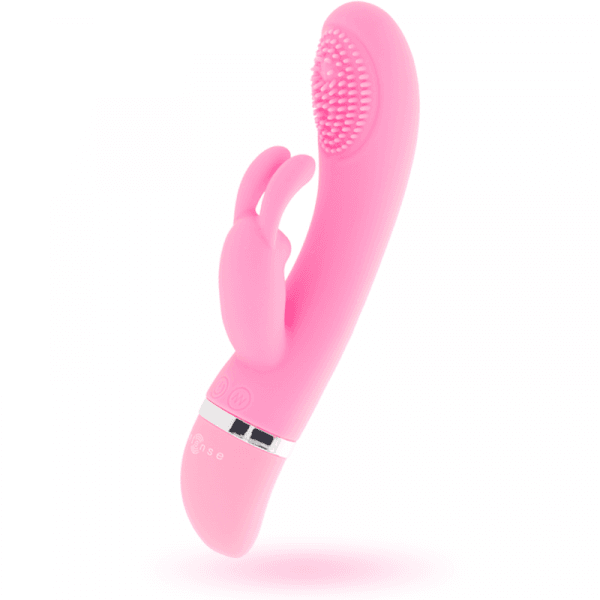 img_144065_1498f17df1ea507c9a2ca9bd25e4ecf0_1.png INTENSE - SUSY VIBRADOR OSCILANTE SILICON RABBIT ROSA