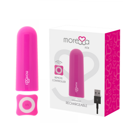 img_144179_b0be368740de3a13f7eab4df897369b1_1.png MORESSA - NIX POTENTE VIBRADOR MULTI JUEGOS CONTROL REMOTO ROSA