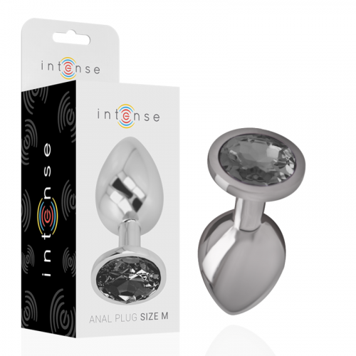 img_144341_be1fa5fa9bae4850192be6e9ca618413_1.png INTENSE - PLUG ANAL METAL ALUMINIO CON CRISTAL NEGRO TALLA M