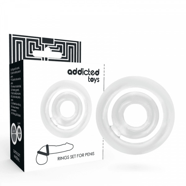 img_144866_4c4b41d3acb283e10a45693358a7dd08_1.png ADDICTED TOYS - POTENZ SET ANILLOS PENE CLEAR