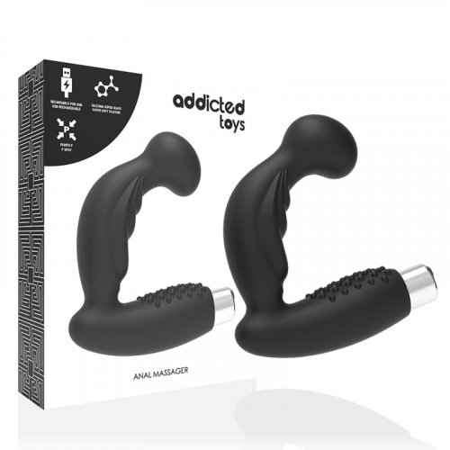img_144879_6f0fae5f196a6cc453f5575e16be1338_1.png ADDICTED TOYS - VIBRADOR PROSTÁTICO RECARGABLE MODEL 3 - NEGRO