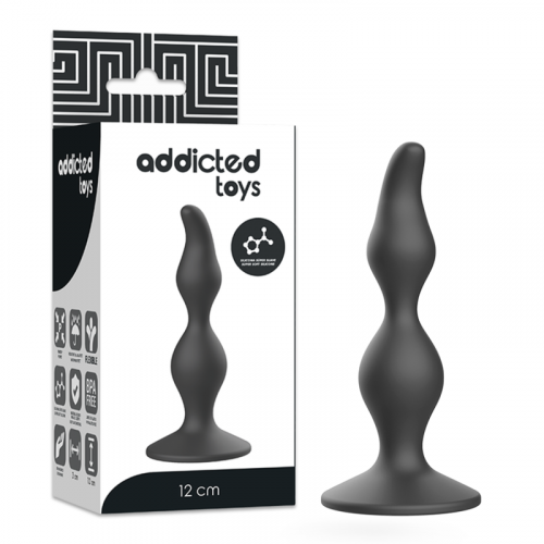 img_144885_f9de3e3ae29b1b9cdae2a404d468abf3_1.png ADDICTED TOYS - ANAL SEXUAL PLUG 12 CM NEGRO