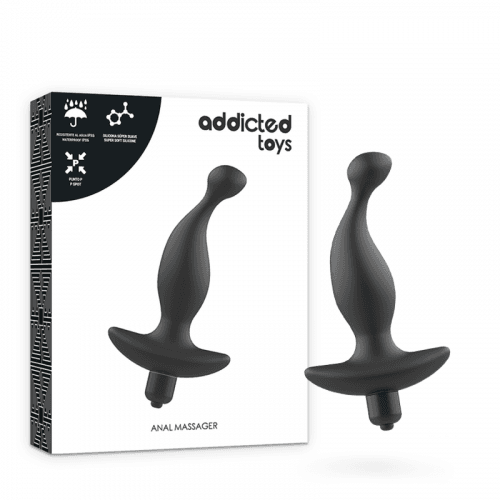 img_144895_db938a0517892b5d3d6ee17faa870869_1.png ADDICTED TOYS - MASAJEADOR ANAL CON VIBRACIÓN NEGRO MODELO 1
