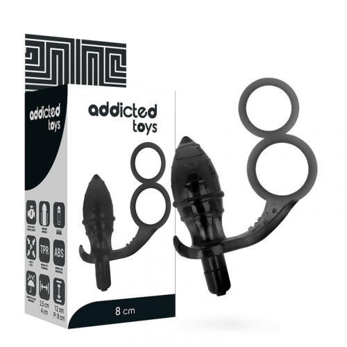 img_144899_2b0c24ea6fe2186569e391ff6073fde7_1.png ADDICTED TOYS - PLUG ANAL CON ANILLA DOBLE NEGRO