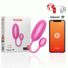 ONINDER - TOKYO HUEVO VIBRADOR ROSA 7.5 X 3.2 CM - APP GRATUITA