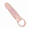 img_145647_77a28b81836212a8e6a8310ab0bb1bb1_1.gif PRETTY LOVE - HARRISON FUNDA EXTENSORA PENE CON VIBRACIÓN Y STRAP 13.5 CM