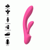 img_147157_c3c1e34c26ae67accd37ae9b1c4ed24a_1.gif INTENSE - LUIGI RABBIT VIBRATOR PINK LIQUID SILICONE