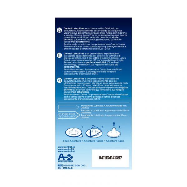 img_147526_a10eb2a919a8328489d56ce004cdf142_1.jpg CONTROL - FREE SIN LATEX PRESERVATIVOS 5 UNIDADES