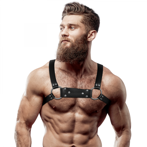 img_149696_999de88a223de99aa10462be5ad62ee3_1.png FETISH SUBMISSIVE ATTITUDE - ARNÉS BULLDOG ECOPIEL PECHO HOMBRE TALLA M/L