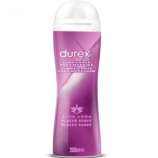 DUREX - GEL LUBRICANTE DE MASAJE SUAVE ALOE VERA 200 ML