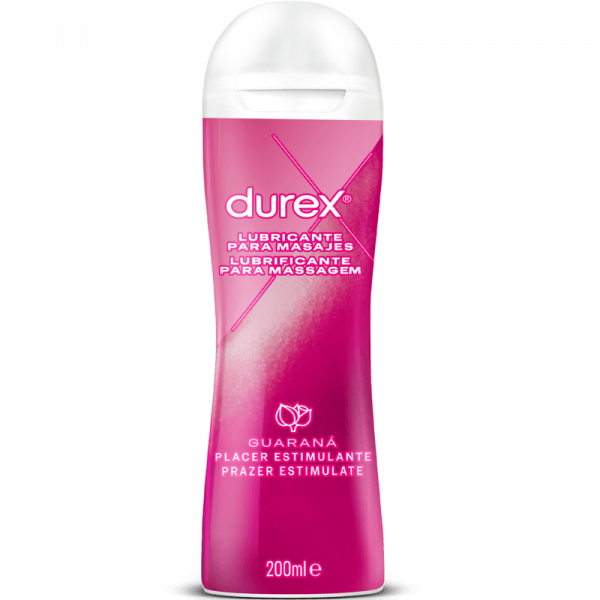 DUREX - GEL LUBRICANTE DE MASAJE ESTIMULANTE GUARANÁ 200 ML