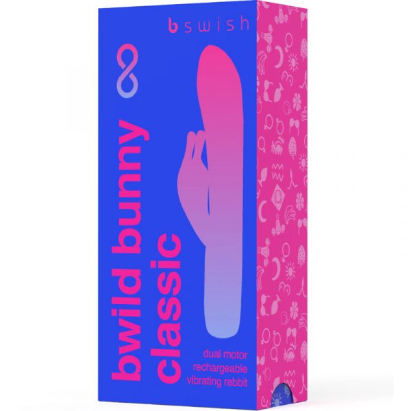 img_151631_923e9aa8977c1fe2a4862d5a055b799b_1.jpg B SWISH - BWILD BUNNY INFINITE CLASSIC VIBRADOR RECARGABLE SILICONA AZUL