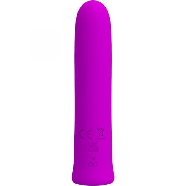 PRETTY LOVE - CURTIS MINI VIBRADOR SUPER POWER 12 VIBRACIONES SILICONA VIOLETA