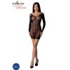 PASSION - BS101 BODYSTOCKING NEGRO TALLA UNICA