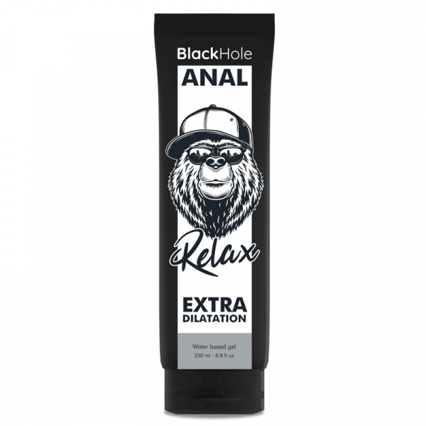 BLACK HOLE - GEL BASE AGUA DILATACIÓN ANAL 250 ML