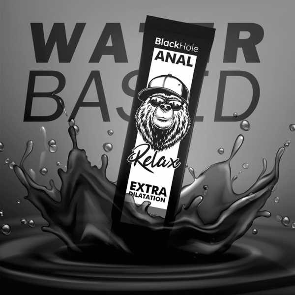 BLACK HOLE - GEL BASE AGUA DILATACIÓN ANAL 250 ML