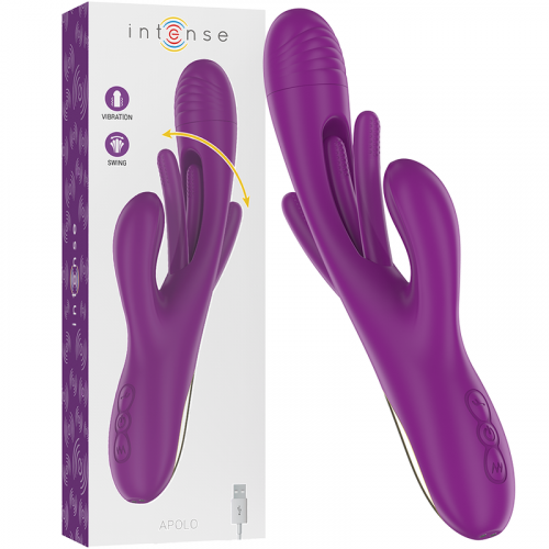 img_155010_ef3efc399560f73cca2b7cf5e0d673b7_1.png INTENSE - APOLO VIBRADOR MULTIFUNCIÓN RECARGABLE 7 VIBRACIONES CON LENGUA OSCILANTE MORADO
