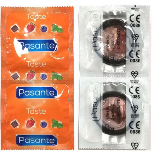 img_155023_3e2c108045229d2736dc29c8b59ed5eb_1.jpg PASANTE - PRESERVATIVO SABOR CHOCOLATE BOLSA 144 UNIDADES