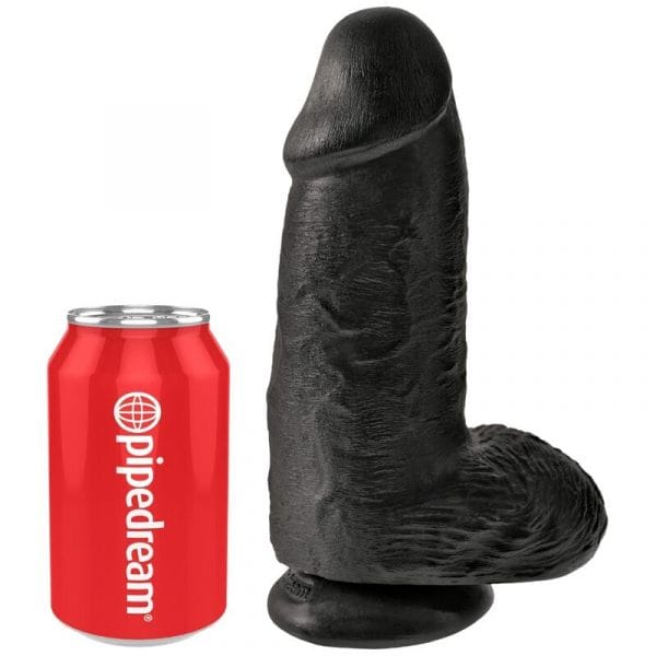 img_155165_b78294e5bf1983099a74c898e0bbb88b_1.jpg KING COCK - PENE REALÍSTICO CHUBBY 23 CM NEGRO