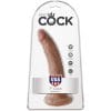KING COCK - PENE REALÍSTICO 17.5 CM CARAMELO