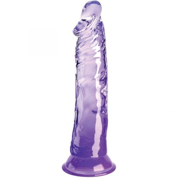 img_155301_0d55c3ae54a09eab34804b7e0254b71e_1.jpg KING COCK - CLEAR PENE REALÍSTICO 19.7 CM MORADO