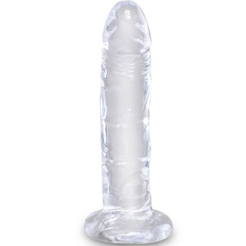 img_155326_79ef494db8451434413ab31b8ff73831_1.jpg KING COCK - CLEAR PENE REALÍSTICO 15.5 CM TRANSPARENTE