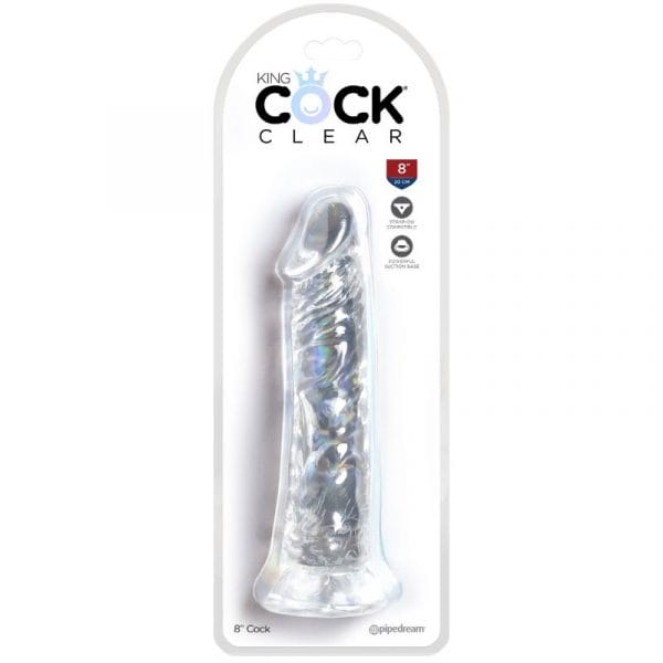 img_155340_13ee395edd3a26ffe4b57f583fa10703_1.jpg KING COCK - CLEAR PENE REALÍSTICO 19.7 CM TRANSPARENTE