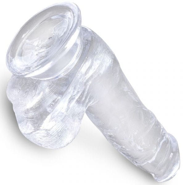 img_155372_fbf74cad4ec8f3f7dd43026c9f633719_1.jpg KING COCK - CLEAR PENE REALÍSTICO CON TESTÍCULOS 13.5 CM TRANSPARENTE