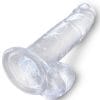 img_155382_25e2ef71c65d1617f4082206fc38d0eb_1.jpg KING COCK - CLEAR PENE REALÍSTICO CON TESTÍCULOS 15.2 CM TRANSPARENTE